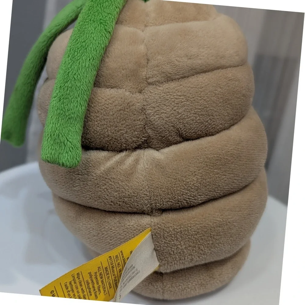 Melissa & Doug Ks Kids Musical Pull Beehive Plush Baby Sensory Toy 9159 Brown